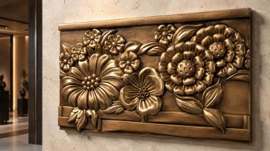 Frieze Blooming polysad 3d model