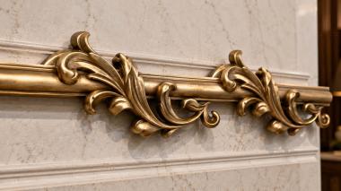 Frieze Leaves on the trellis-2 3d model