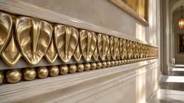 Frieze Core leaves 3d model