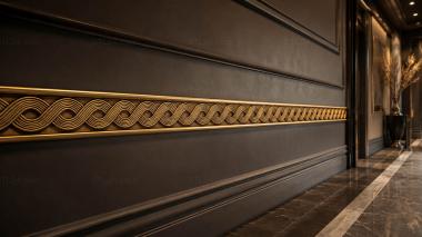 Frieze Double weave 3d model