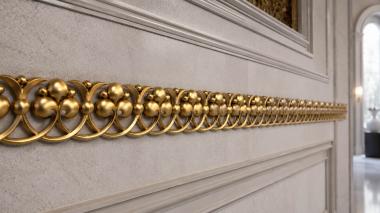 Frieze Delphinium 3d model