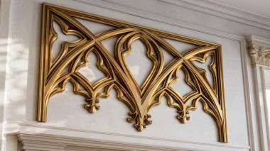 Frieze Gothic arches 3d model