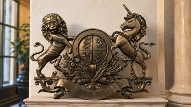 Emblems (By the power of the lion and the unicorn, GR_0152) 3D models for cnc