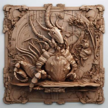 Ideas st Megipocerus mordvilkoi 3 3d model