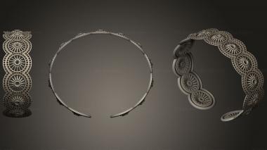 Jewelry Bracelet With Diamonds30 3d model