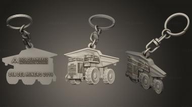 Jewelry Llavero Minera Los Pelambres 3d model