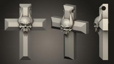 Jewelry Oni Cross 3d model