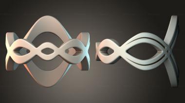 Jewelry Infinity ring 3d model
