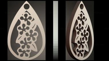 Jewelry Earrings 3d model