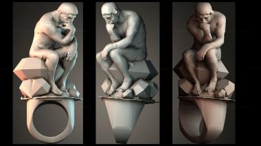 Jewelry Thinker - Ring 3d model