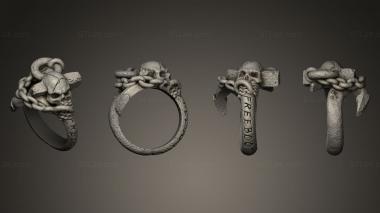 Jewelry rings Pirate ring lawless adventurer 3d model