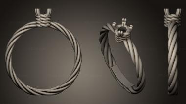Jewelry rings Engagement ring 001 3d model