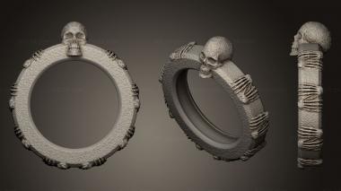 Jewelry rings Jewelry Skull Ring 3d model