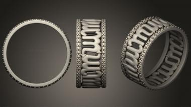 Jewelry rings Jewelry Ring With Scorpio Zodiac 3d model
