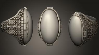 Jewelry rings SPFC ring Comemorative 3d model