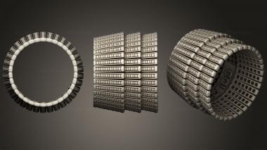 Jewelry rings Unique Ring COLOSSEUM 2 3d model