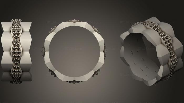 Jewelry rings (Unique Wedding Bands CB, JVLRP_0862) 3D models for cnc