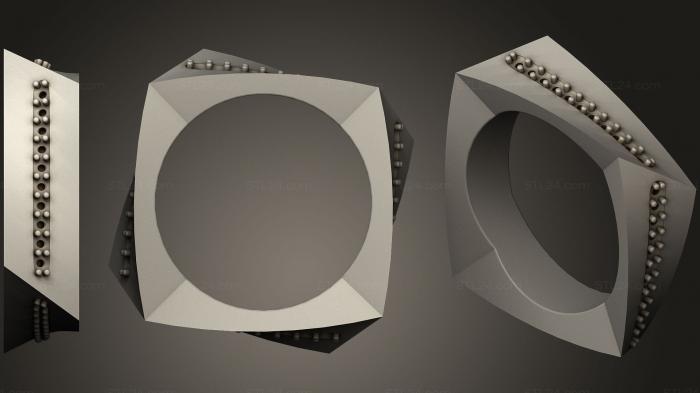 Jewelry rings (Wedding Ring With Diamonds, JVLRP_0874) 3D models for cnc