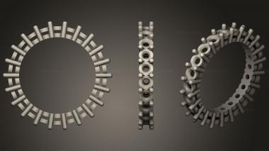 Jewelry rings 3D Eternity Band Ring 3d model