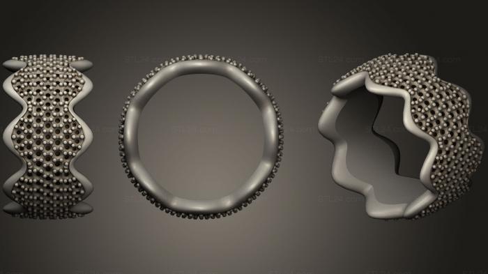 Jewelry rings (Ladies Wedding Bands With Diamonds, JVLRP_0933) 3D models for cnc