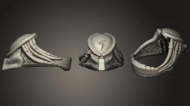 Jewelry rings Predator Ring DG 3d model