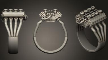 Jewelry rings ring motor DG 3d model