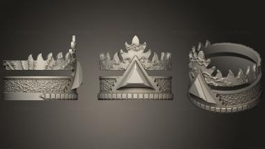 Jewelry rings Ring of Elemental Command Fire 3d model