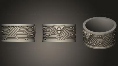 Jewelry rings Ring of Finger Switching 3d model