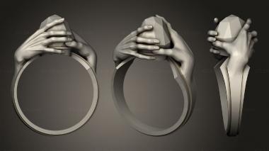 Jewelry rings Ring of Telekinesis 2 3d model
