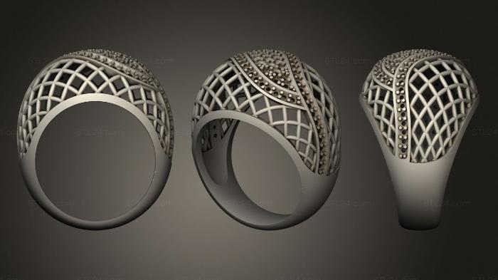 Jewelry rings (shinka fin, JVLRP_1018) 3D models for cnc