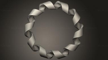 Jewelry rings Aneis Ring spiral 3d model