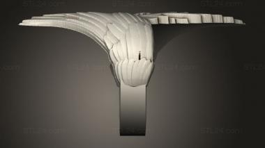 Jewelry rings Aneis Ring Wings 3d model