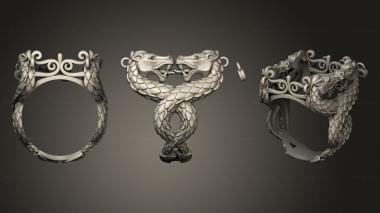 Jewelry rings NAPKIN RING 3d model