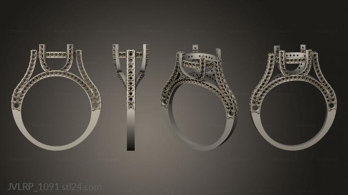 Jewelry rings (Aneis ring, JVLRP_1091) 3D models for cnc