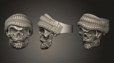 Jewelry rings ring skull with dmm cc 3d model