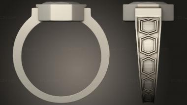 Jewelry rings The Rings Power Dwarven Ring 3d model