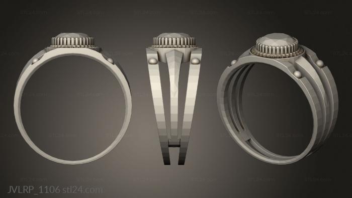Jewelry rings (The Rings Power Nazgul Ring, JVLRP_1106) 3D models for cnc