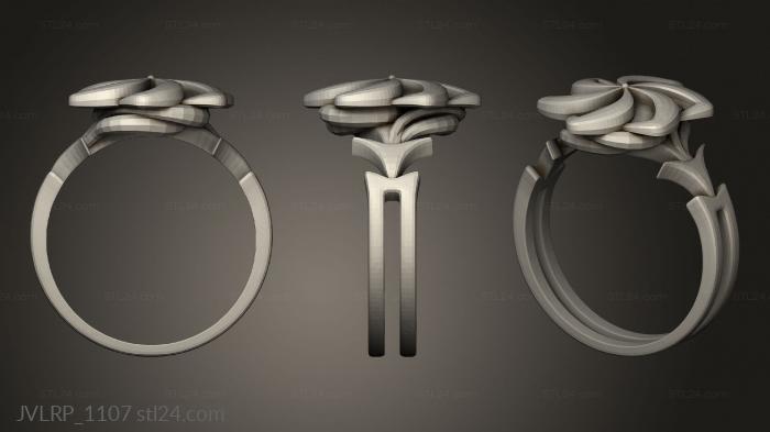 Jewelry rings (The Rings Power Nenya, JVLRP_1107) 3D models for cnc