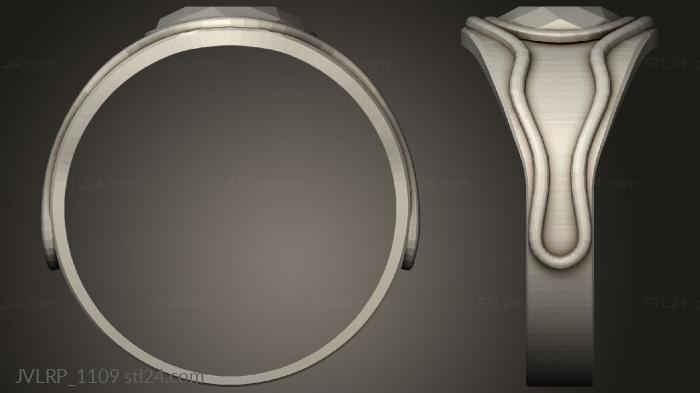 Jewelry rings (The Rings Power Vilya, JVLRP_1109) 3D models for cnc