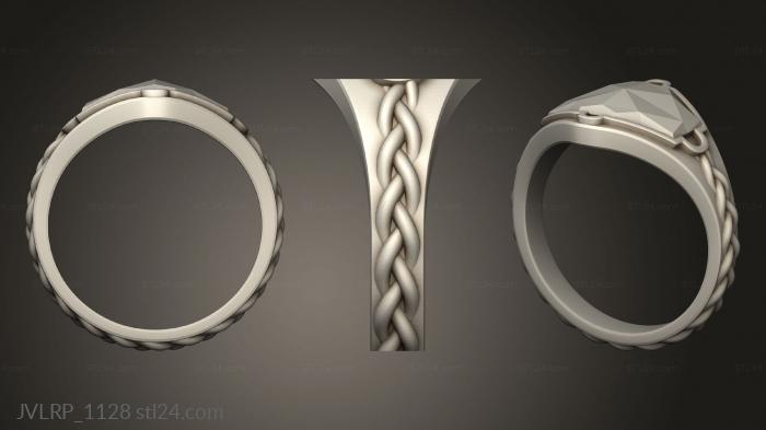 Jewelry rings (Rings Power, JVLRP_1128) 3D models for cnc