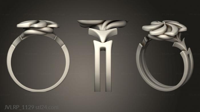 Jewelry rings (Rings Power, JVLRP_1129) 3D models for cnc