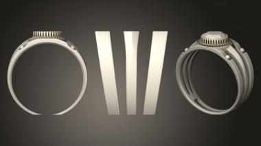 Jewelry rings Rings Power MR 3d model