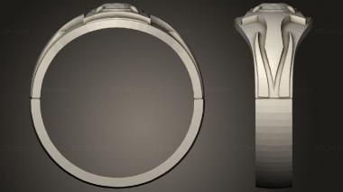 Jewelry rings The Rings Power Nazgul Ring 3d model