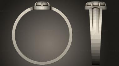 Jewelry rings The Rings Power Nazgul Ring 3d model