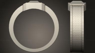 Jewelry rings The Rings Power Nazgul Ring 3d model