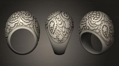 Jewelry rings Aneis aqua ring 3d model