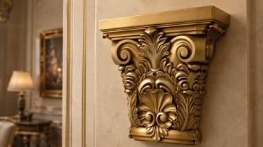 Chapiters Acanthus shell 3d model