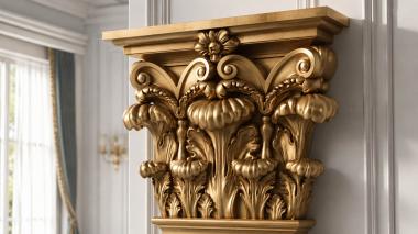Chapiters Bursts 3d model