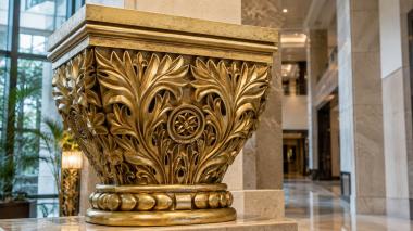 Chapiters 3d stl model of capitals 3d model