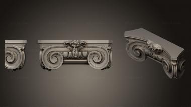 Chapiters CHAPITEAU IONIQUE TRIANON 3d model